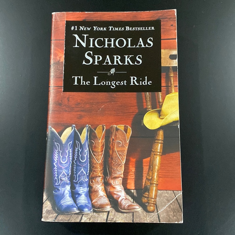 The Longest Ride by Nicholas Sparks - Paperback Novel